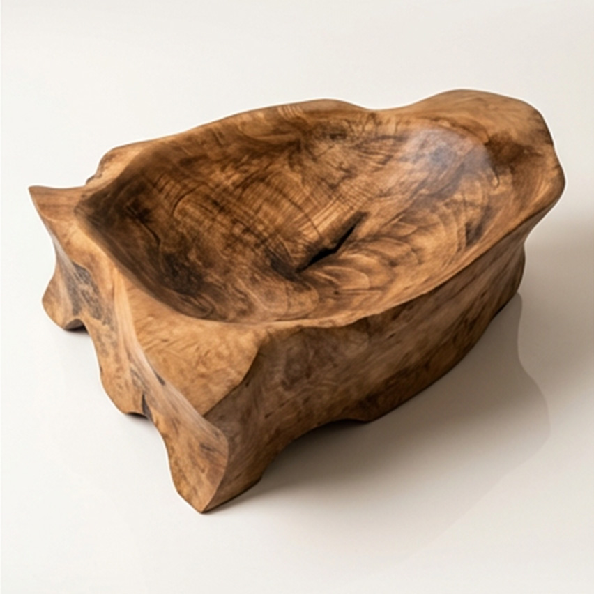 Artisan hand-carved