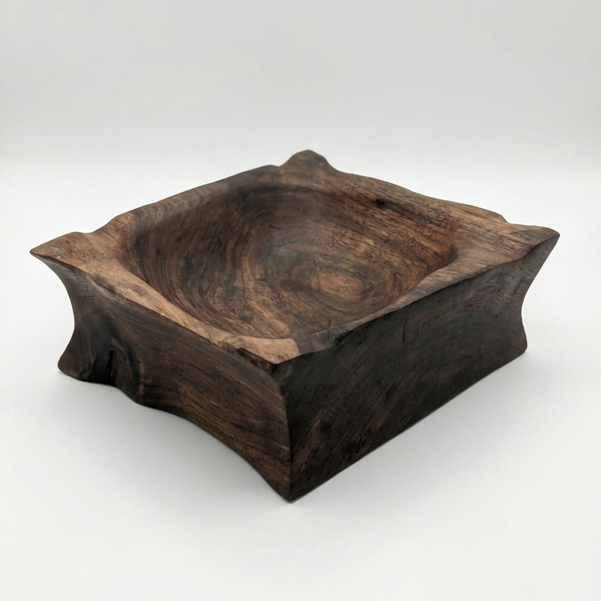 Artisan hand-carved