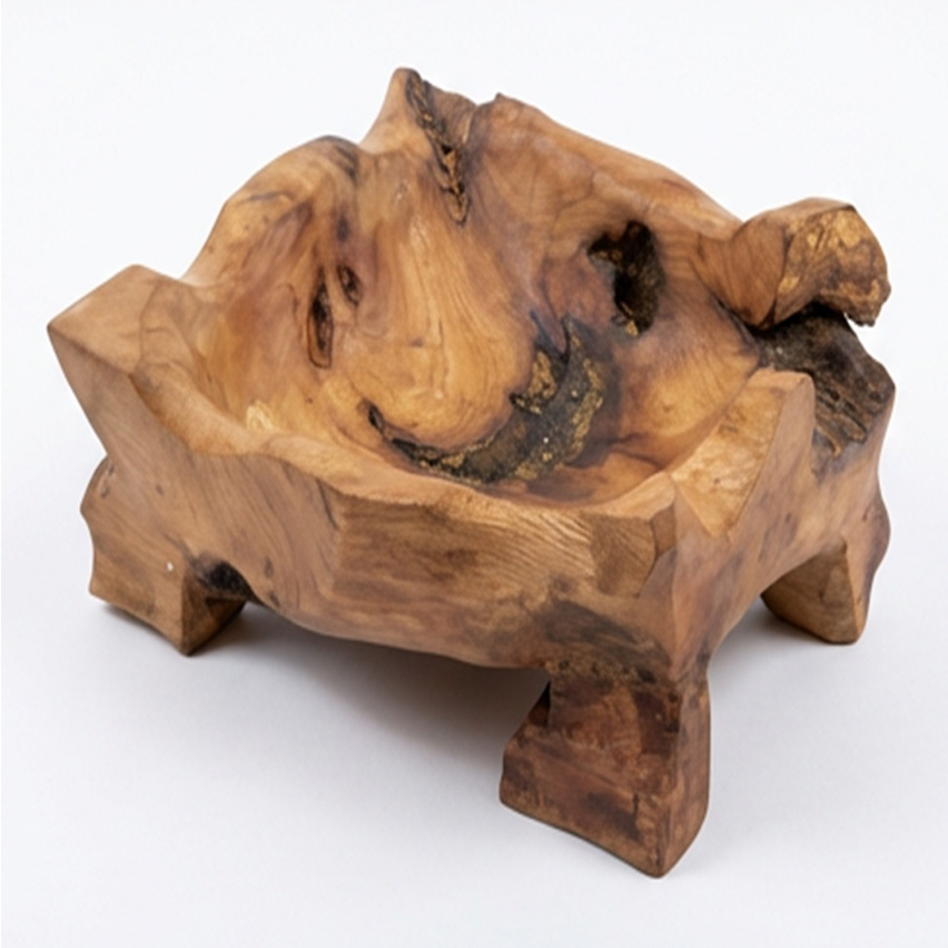 Artisan hand-carved