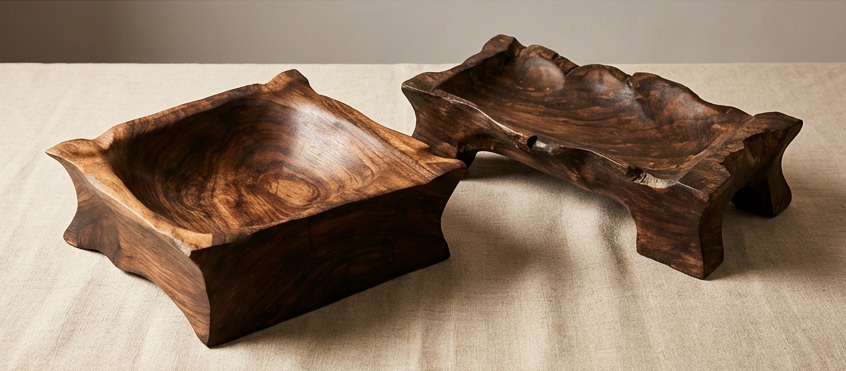 Artisan hand-carved